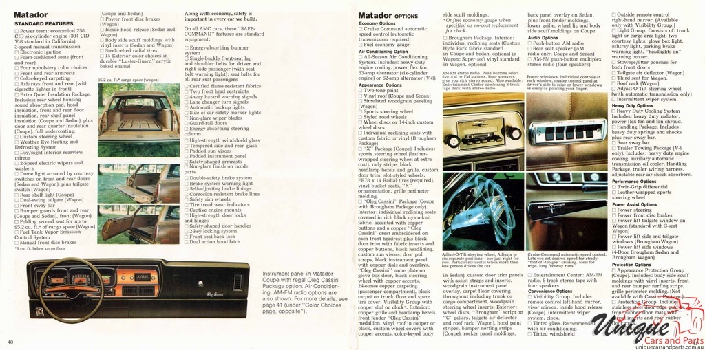 1975 AMC Full Line All Models Brochure Page 5